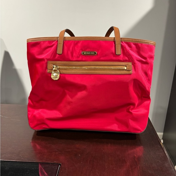 Michael Kors Handbags - Michael Kors Red Tote Bag